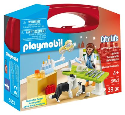 City Life Κτηνιατρείο για 4 ετών Playmobil