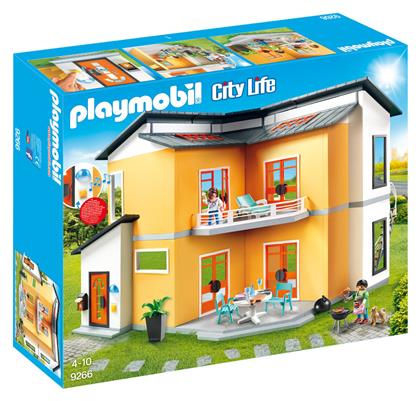 City Life Mοντέρνο Σπίτι για 4-10 ετών Playmobil