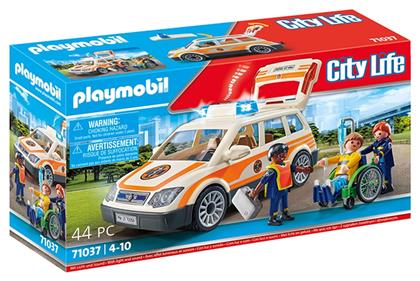 City Life Όχημα Πρώτων Βοηθειών για 4-10 ετών Playmobil