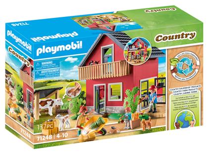 Country Farm House για 4-10 ετών Playmobil από το Moustakas Toys