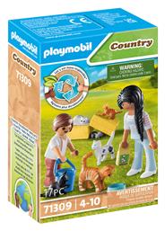 Country Οικογένεια με Γατούλες για 4-10 ετών Playmobil