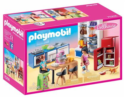 Dollhouse Κουζίνα Κουκλόσπιτου για 4+ ετών Playmobil από το BlablaToys