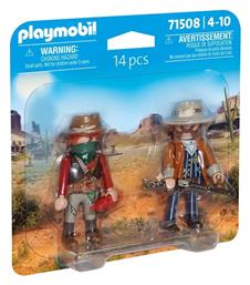 Duo Pack Σερίφης και Ληστής για 4-10 ετών Playmobil από το Moustakas Toys