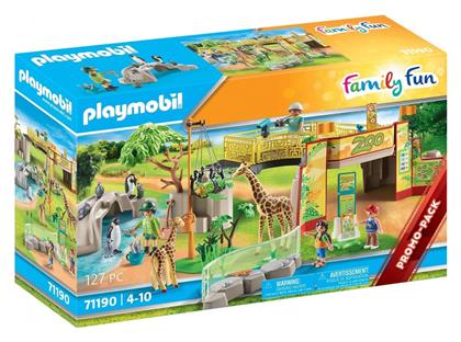 Family Fun Ζωολογικός Κήπος για 4-10 ετών Playmobil