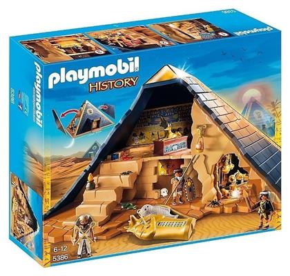 History Μεγάλη Πυραμίδα του Φαραώ για 6-12 ετών Playmobil από το Moustakas Toys