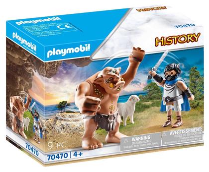 History Ο Οδυσσέας & ο Κύκλωπας Πολύφημος για 4+ ετών Playmobil