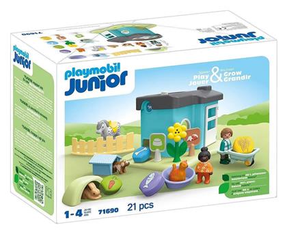 Junior Ξενώνας Μικρών Ζώων για 1-4 ετών Playmobil