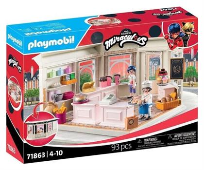 Miraculous LadyBug Γαλλικό Ζαχαροπλαστείο για 4-10 ετών Playmobil