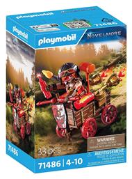 Novelmore O Kahboom Με Το Αγωνιστικό Του Όχημα για 4-10 ετών Playmobil