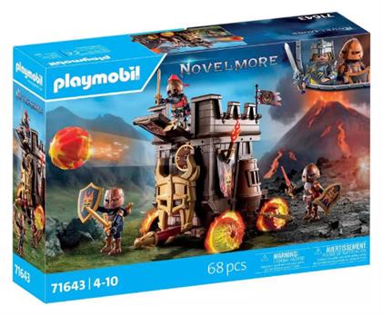 Novelmore Πολιορκητικός Πύργος Του Burnham για 4-10 ετών Playmobil