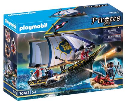 Pirates Πλοιάριο Λιμενοφυλάκων για 5+ ετών Playmobil