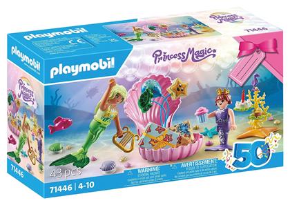 Princess Magic Πάρτυ Γενεθλίων Με Γοργόνες για 4 ετών Playmobil