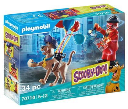 Scooby-Doo Περιπέτεια με τον Ghost Clown για 5-12 ετών Playmobil από το BlablaToys