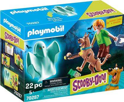 Playmobil Scooby-Doo Scooby and Shaggy with Ghost για 5+ ετών από το Plaisio