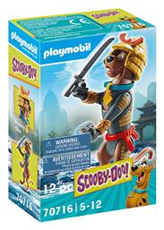 Scooby-Doo Συλλεκτική Φιγούρα Scooby ''Σαμουράι'' για 5-12 ετών Playmobil