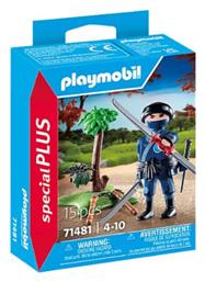 Special Plus Νιντζα Με Εξοπλισμό Μάχης για 4-10 ετών Playmobil