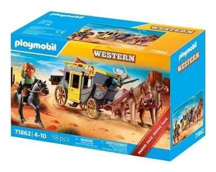 Western Άμαξα Άγριας Δύσης για 4-10 ετών Playmobil