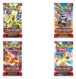 Scarlet & Violet Pokémon Φακελάκια Obsidian Flames (Διάφορα Σχέδια) 1τμχ Pokemon