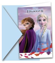 Frozen 2 Προσκλήσεις με Φάκελο 91821 Procos από το Moustakas Toys