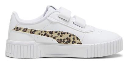 Παιδικά Sneakers Carina 2.0 Animal Λευκά Puma