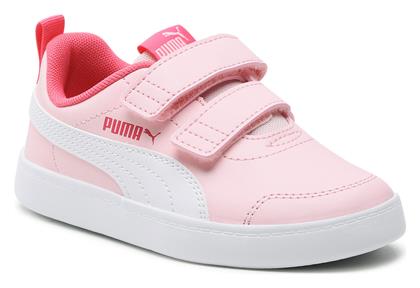 Παιδικά Sneakers Courtflex με Σκρατς για Κορίτσι Ροζ Puma