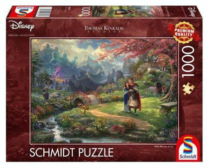 Puzzle Disney Mulan Blossoms of Love 2D 1000 Κομμάτια - Schmidt Spiele