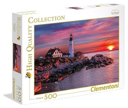 Puzzle Portland Head Lighthouse 2D 500 Κομμάτια - Clementoni