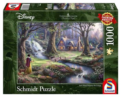 Puzzle Thomas Kinkade Disney Χιονάτη 2D 1000 Κομμάτια - Schmidt Spiele