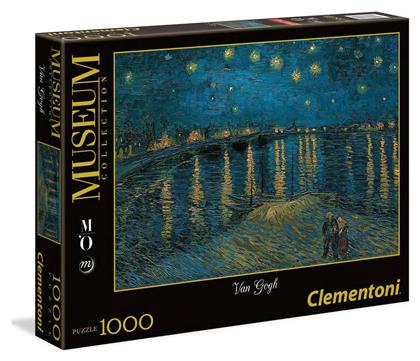 Puzzle Van Gogh Έναστρη Νύχτα Πάνω από το Ρήνο 2D 1000 Κομμάτια - Clementoni από το Filinda