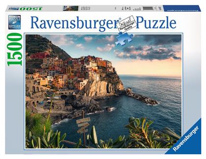 Puzzle View of Cinque Terre Italy 2D 1500 Κομμάτια - Ravensburger