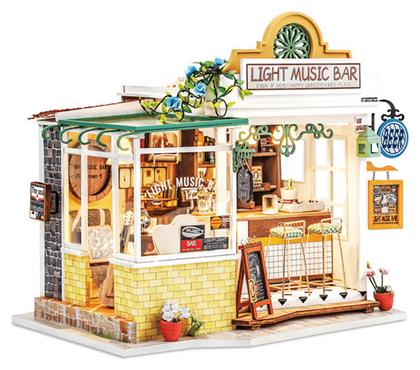 Παιχνίδι Κατασκευών Ξύλινo DIY Miniature Light Music Bar για Παιδιά 16+ Ετών Robotime