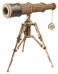 Παιχνίδι Κατασκευών Ξύλινo Monocular Telescope για Παιδιά 14+ Ετών Robotime