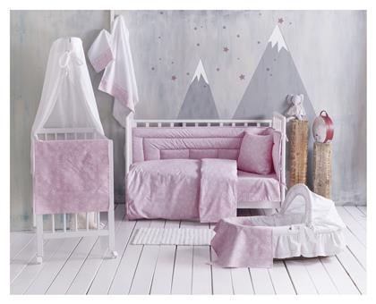 Βρεφική Παπλωματοθήκη Σετ Bright 110x160cm Baby Pink Rythmos