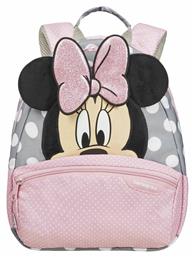 Minnie S Glitter Σχολική Τσάντα Πλάτης Νηπιαγωγείου σε Γκρι χρώμα Samsonite από το Plus4u