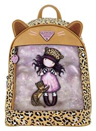 Rucksack Wild Purrrrrfect Love Παιδική Τσάντα Πλάτης Καφέ 25.5x26.5x10εκ. Santoro από το BlablaToys