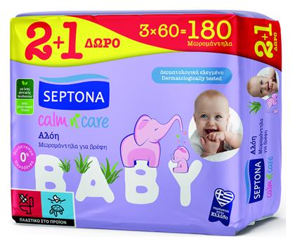 Calm n' Care Aloe Vera 180τμχ Septona