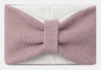 Παιδικό Κασκόλ Λαιμός Πλεκτός Ροζ με Επένδυση Sergent Major