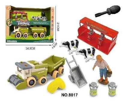 Σετ Φάρμας Αγροτικό Όχημα Αξεσουάρ 8817 305241 - Tradesor