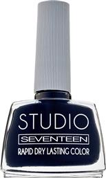 Seventeen Studio Rapid Dry Lasting Color Gloss Βερνίκι Νυχιών Quick Dry Μπλε 48 12ml