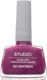 Seventeen Studio Rapid Dry Lasting Color Gloss Βερνίκι Νυχιών Quick Dry Μωβ 140 12ml από το Galerie De Beaute
