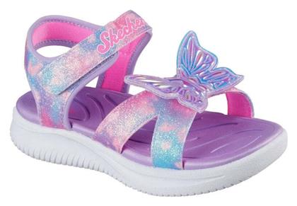 Παιδικά Πέδιλα με Σκρατς & Φωτάκια Skechers