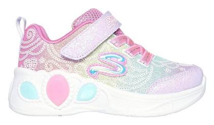 Παιδικά Sneakers με Φωτάκια Πολύχρωμα Skechers