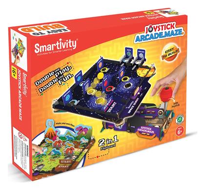 Παιχνίδι Κατασκευών Ξύλινo Joystick Arcade Maze Smartivity