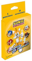 Sonic Hedgehog Stickers Αυτοκολλητα Eco Blister Panini