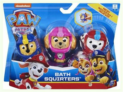 Paw Patrol: Bath Squirter Μπουγελόφατσες για 36+ Μηνών 3τμχ Spin Master