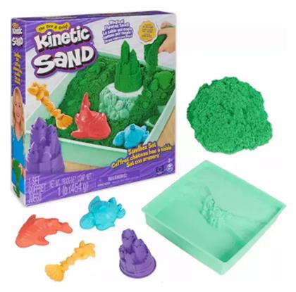 Παιχνίδι Κατασκευών με Άμμο Sandbox Set Πράσινο για Παιδιά 3+ Ετών Spin Master