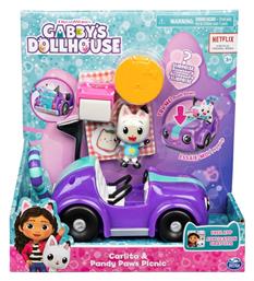 Παιχνίδι Μινιατούρα Gabby´s Dollhouse Carlita & Pandy Paws Picnic για 3+ Ετών Spin Master από το Toyscenter