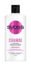 Ceramide Conditioner Αναδόμησης/θρέψης για Όλους τους Τύπους Μαλλιών 440ml Syoss