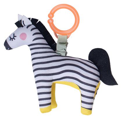 Dizzy The Zebra Κουδουνίστρα για Νεογέννητα Taf Toys