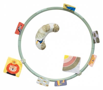 Μαξιλάρι Δραστηριοτήτων Tummy Time Πολύχρωμο για Νεογέννητα (MxΠxΥ) 45.5x34.2x6cm Taf Toys
